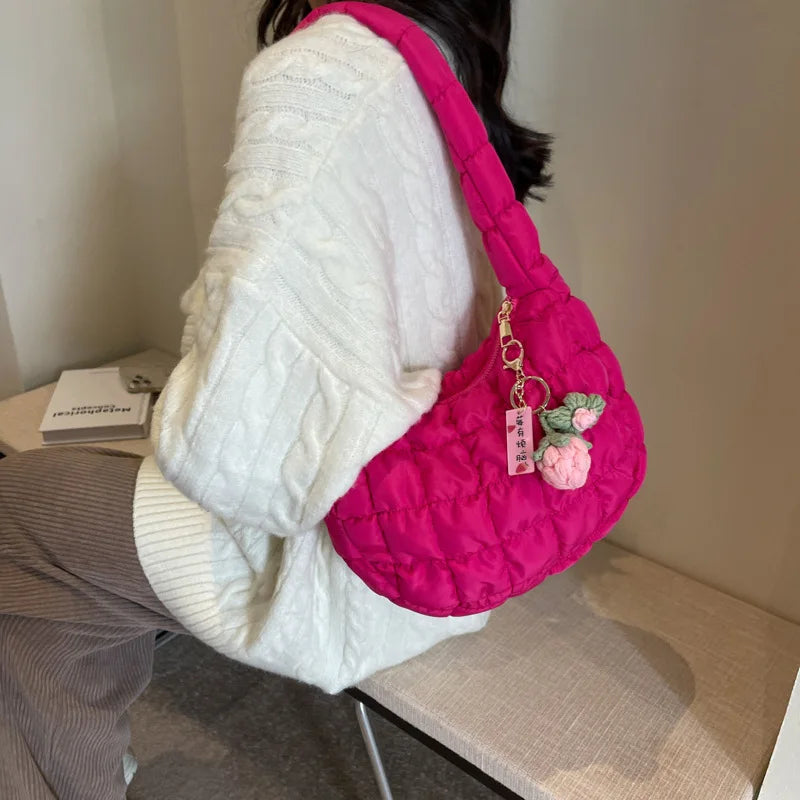Kawaii Bubble Dumpling Cloud Bag πβ¨ - Sweet & Stylish Shoulder Bag for Women! ππ - Pixie Quill