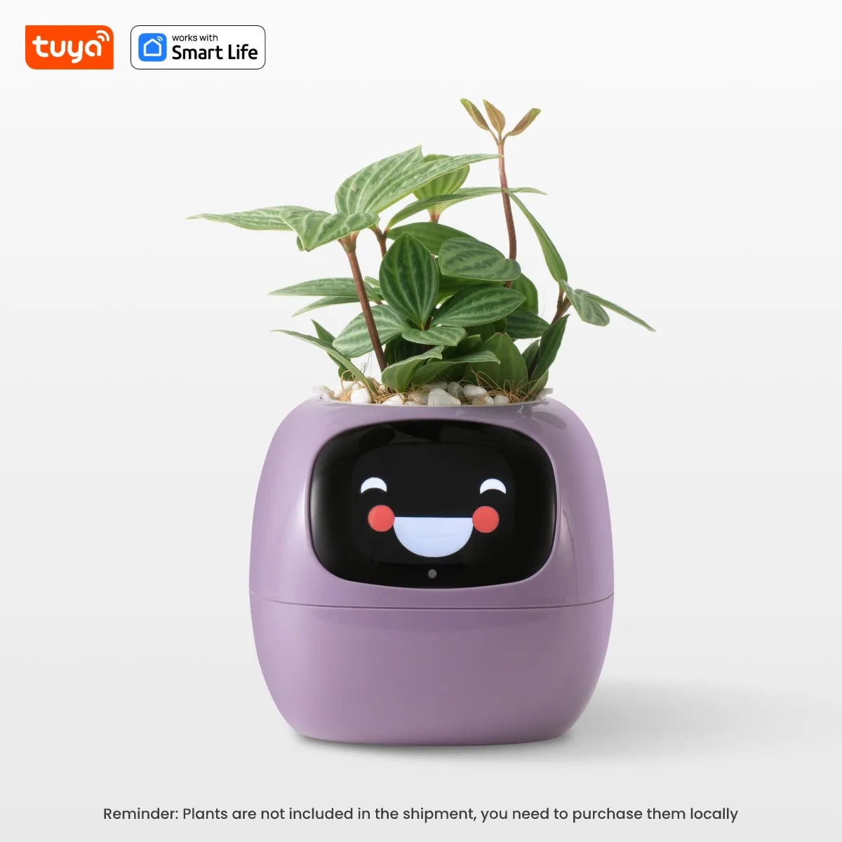 Kawaii Tuya Ivy Smart Planter π±β¨ - 49 Adorable Expressions & 7 Smart Sensors for Effortless Plant Care! πΌπ