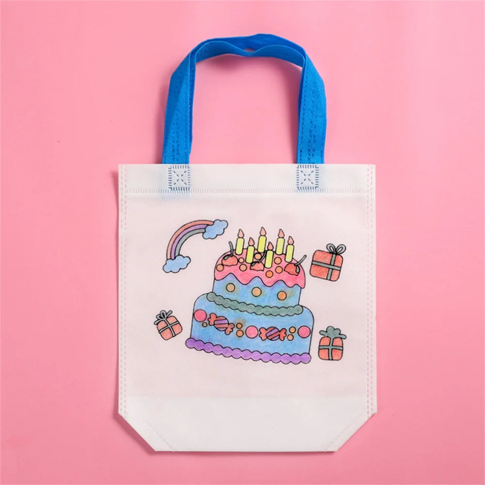 π Adorable Bear Mini Tote Bag π»β¨ - Perfect Lunch Companion for Stylish Students & Trendsetters! π±π - Pixie Quill
