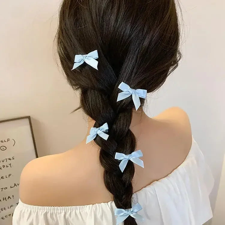 ✨Charming Bow Hair Clips 🎀 Adorable Korean Style Hairpins for Trendy Girls 🌸 Cute Barrettes for Every Occasion! 🌼
