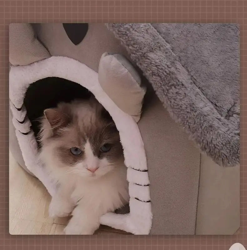 🌟 Cozy Cuddles: Adorable 4-Season Pet Haven for Tiny Paws 🐾✨