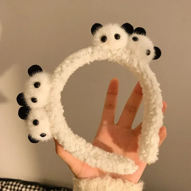 Kawaii Plush Bear Hairband π»π | Cute Anti-Slip Headband for Women | Adorable Face Wash Accessory πβ¨
