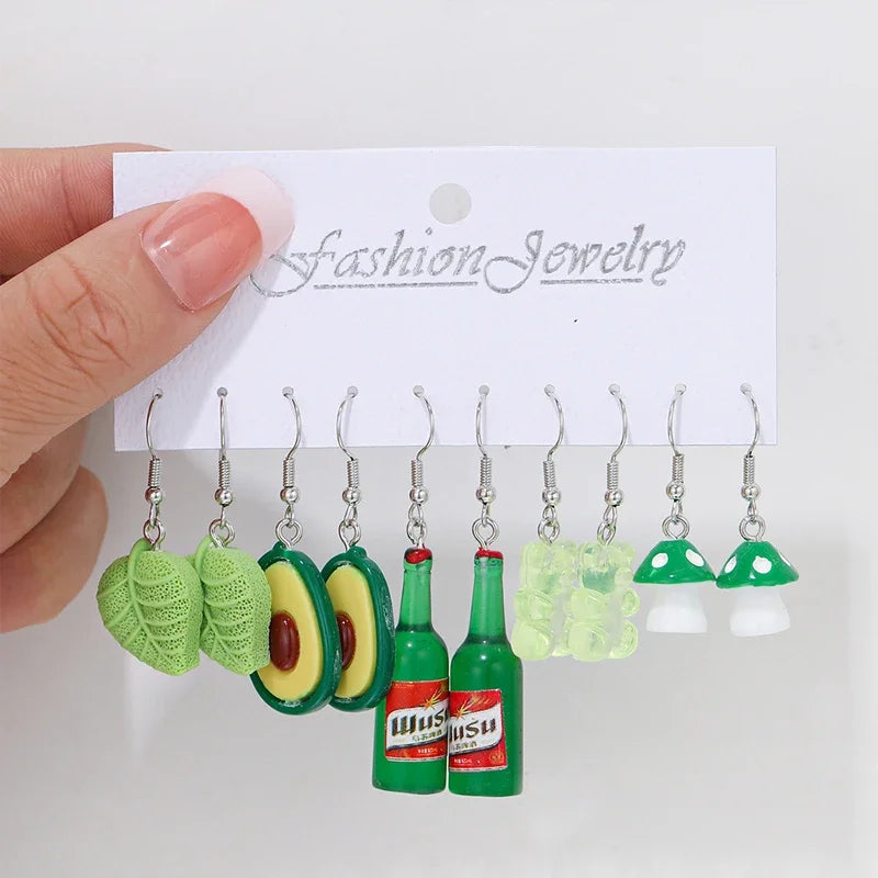 π Cute Trendy Drop Earrings Set π