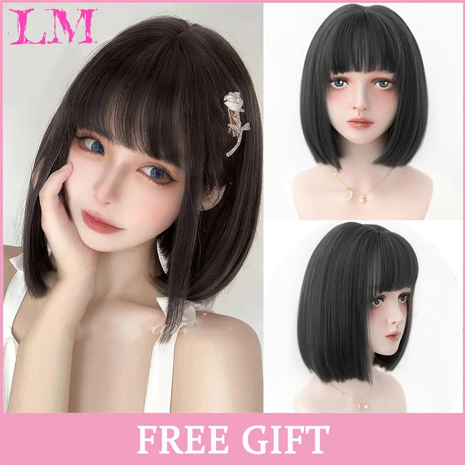 Kawaii Ombre Pink Wavy Wig πβ¨ | Heat Resistant Hair for Cosplay & Daily Fun! ππΈ