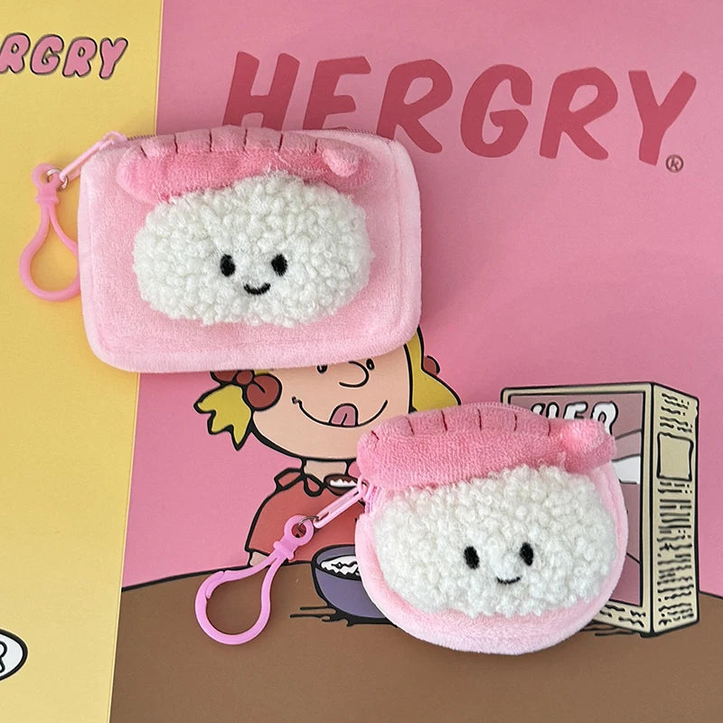 Sushi Delight Wallet Keychain π£π | Adorable Shrimp & Veggie Roll Card Holder π | Ideal Gift for Lovely Ladies! πΌ - Pixie Quill