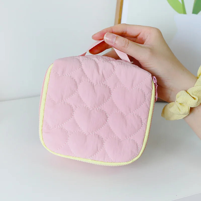 Kawaii Love Makeup Bag πΈβ¨ | Adorable Large Capacity Travel Handbag & Wash Bag ππ