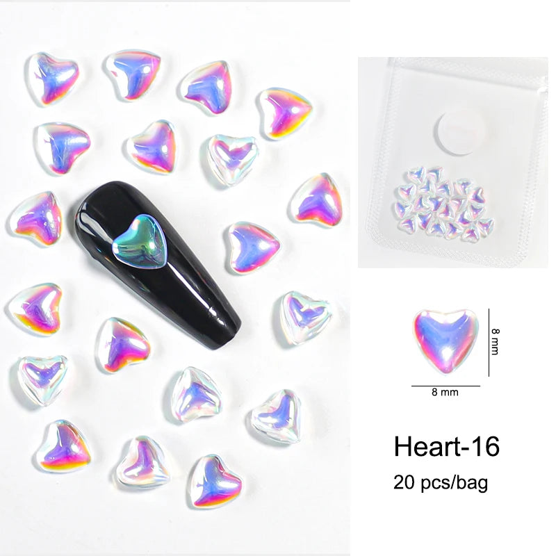 Cute Kawaii 3D Bear Bow Nail Art Charms β¨π - 30pcs Macaron Matte Resin Decorations for DIY Nail Designs! π
π»