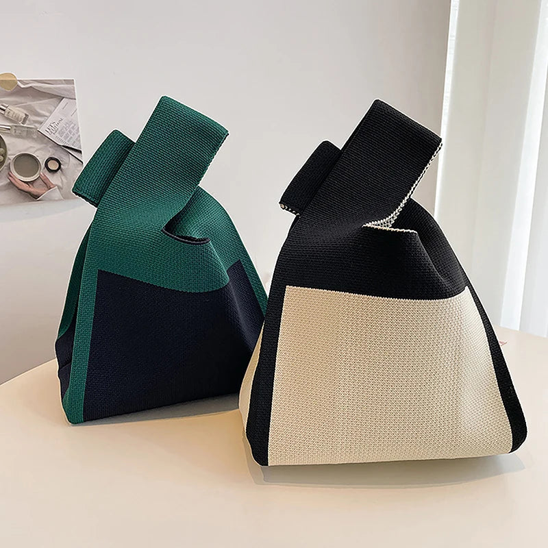 Charming Knitted Cutie πβ¨ Mini Knot Bag for Stylish Adventures ππ - Pixie Quill