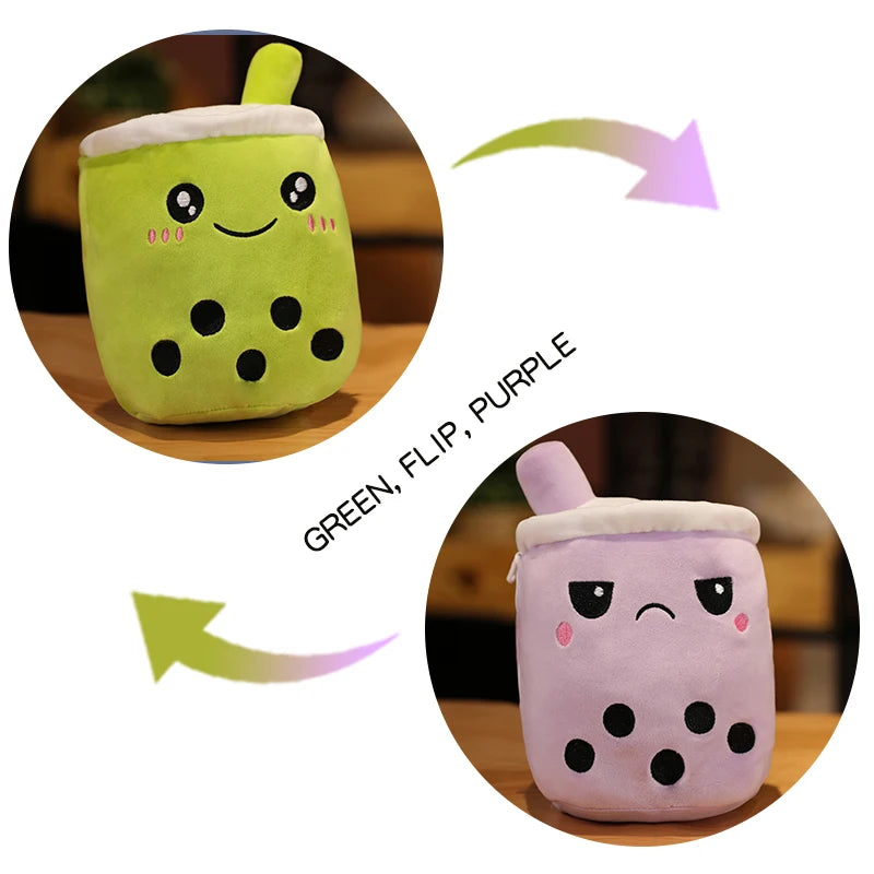 π Boba Buddy Plushie π΅β¨ Reversible Cuddle Toy with Secret Pouch! π - Pixie Quill