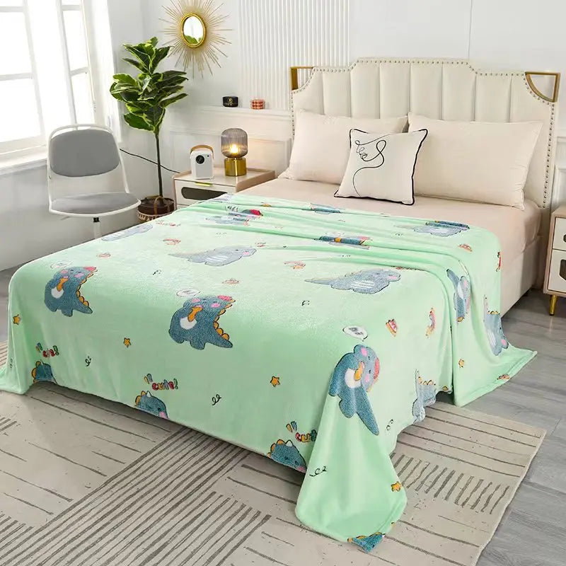πΈπ Adorable Pink Strawberry Rabbit Throw Blanket for Cozy Cuddles! π°β¨ - Pixie Quill