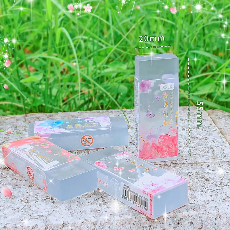 Kawaii Animal Rubber Erasers πΈβ¨ Perfect for School & Office Supplies! πΎπ