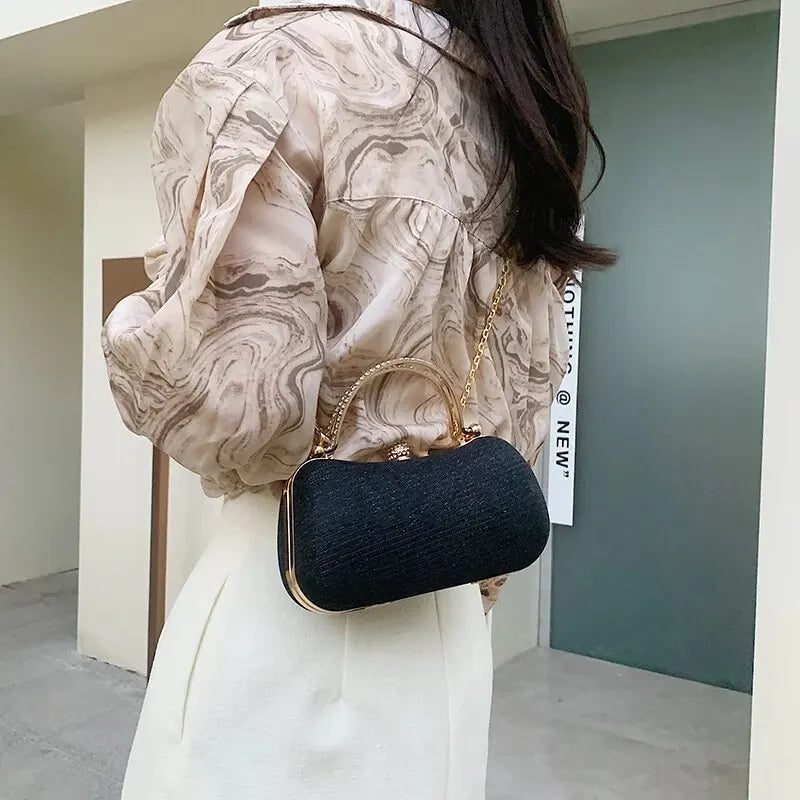 β¨ Kawaii Shiny Dinner Bag π Soft Fashion Shoulder Chain Purse for Trendy Women π