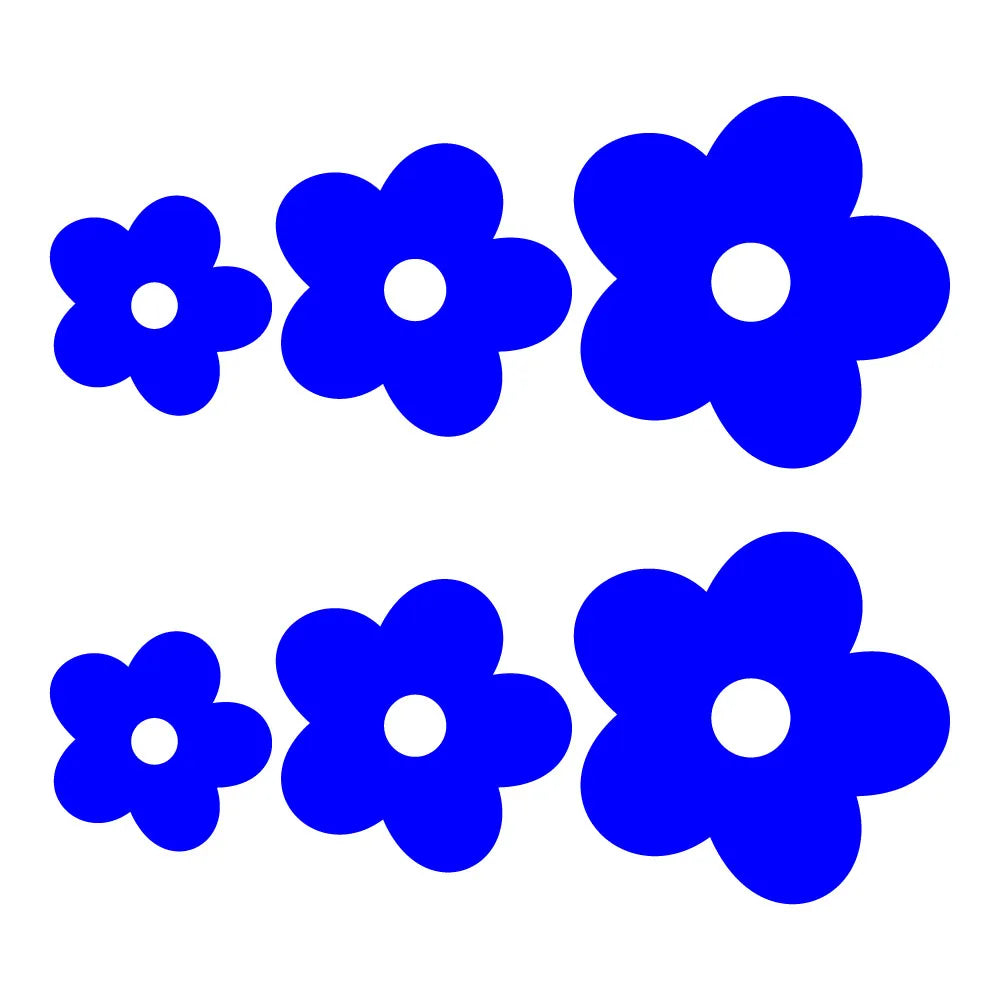 Kawaii Flower Power πΈβ¨ Cute Vinyl Decals for Car Rearview Mirror & More! ππ