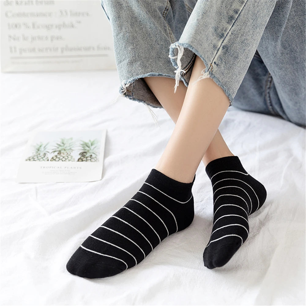 Panda Palooza πΌβ¨ Adorable Embroidered Ankle Socks for Fun-Loving Feet!