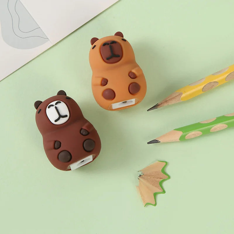 Adorable Capybara Pencil Sharpener - Whimsical School Supplies for Every Creative Mind! โ๏ธ๐พ