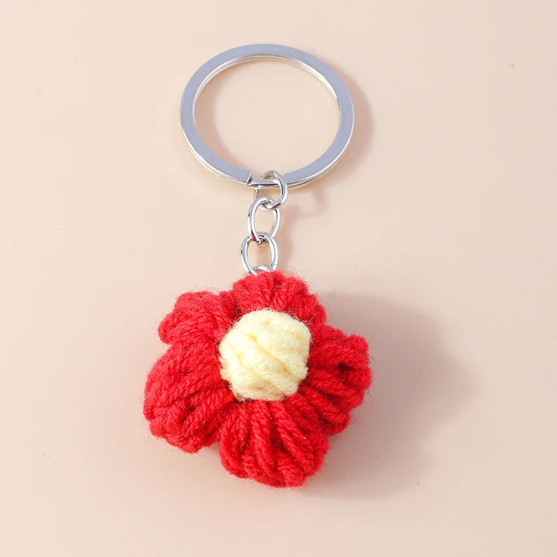 Kawaii Handmade Frog Keychain πΈβ¨ | Cute Cartoon Knitted Animal Charms for Bags & Keys | Perfect Gift for All Ages π