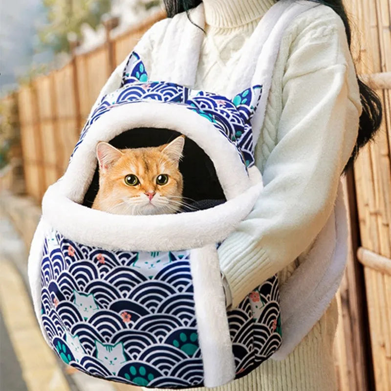Kawaii Cat & Dog Backpack πΎβ¨ | Adorable Multifunctional Pet Carrier for Autumn & Winter ππ±
