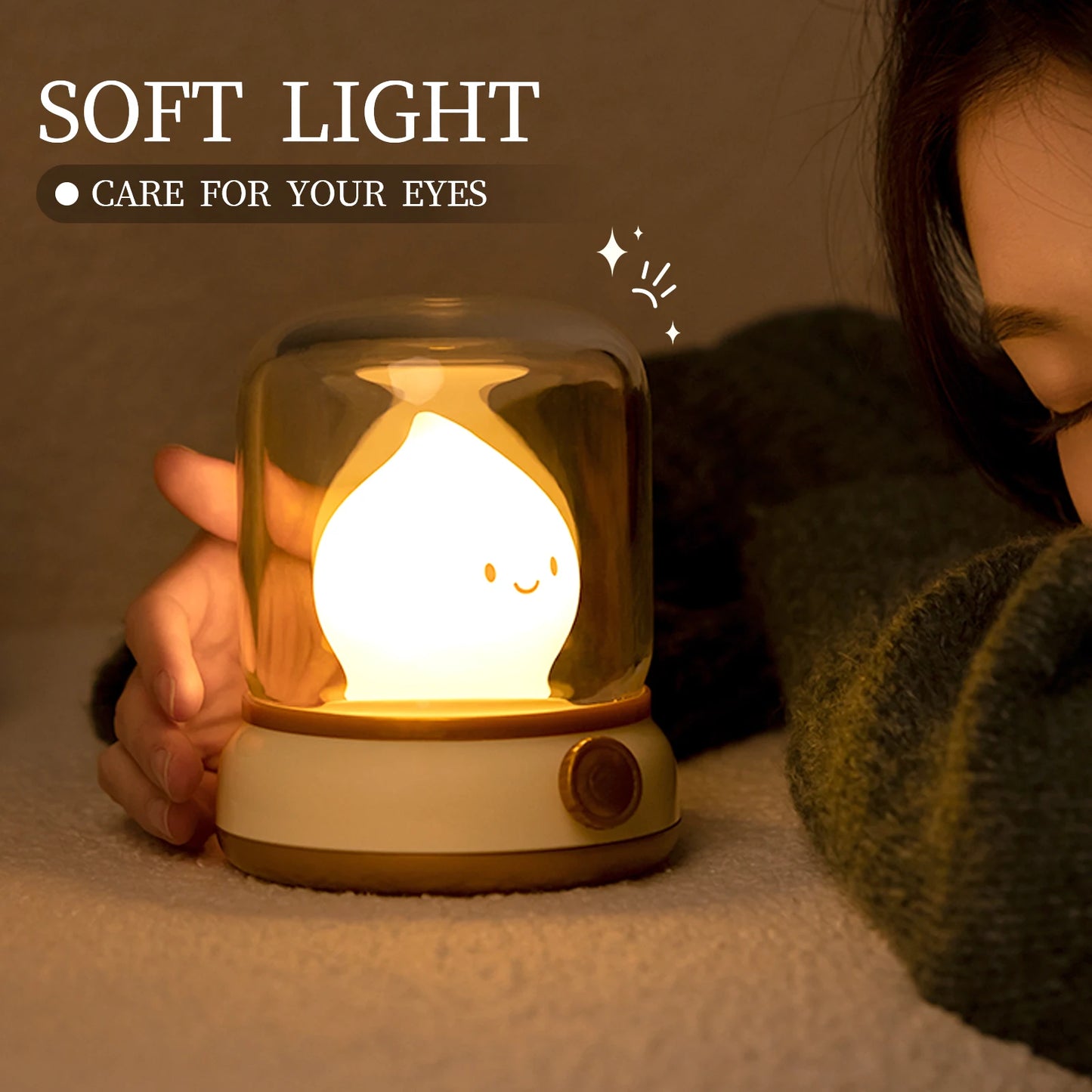 ๐Adorable Mini LED Night Lamp ๐ - Rechargeable Cartoon Table Light for Home & Hotel Decor! ๐พโจ - Pixie Quill