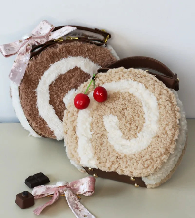 Kawaii Circular Lolita Crossbody Bag πβ¨ Sweet Cure Handbag for Girls β Stylish JK Uniform Shoulder Bag ππ