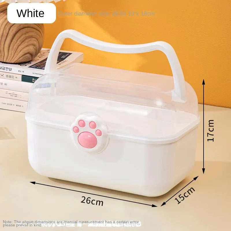 Kawaii Girls' Hair Accessory Organizer πβ¨ | Cute Headband & Hairpin Storage Box for Kids ππ