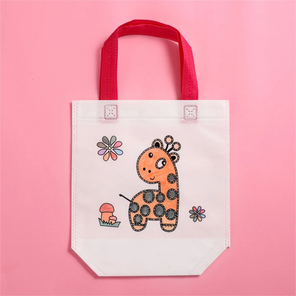 π Adorable Bear Mini Tote Bag π»β¨ - Perfect Lunch Companion for Stylish Students & Trendsetters! π±π - Pixie Quill