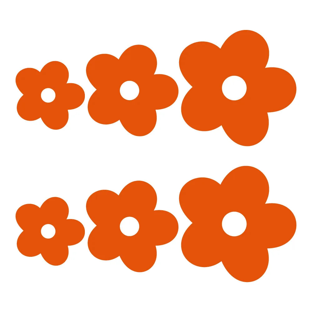 Kawaii Flower Power πΈβ¨ Cute Vinyl Decals for Car Rearview Mirror & More! ππ