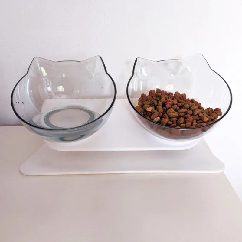 Kawaii Non-Slip Double Cat & Dog Bowl Set πΎπ | Adorable Feeding Station for Your Furry Friends! π½οΈπ±πΆ