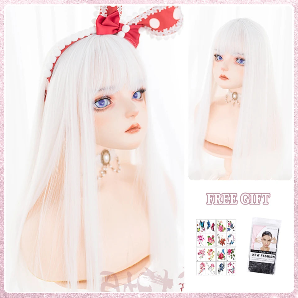 Kawaii Ombre Pink Wavy Wig πβ¨ | Heat Resistant Hair for Cosplay & Daily Fun! ππΈ