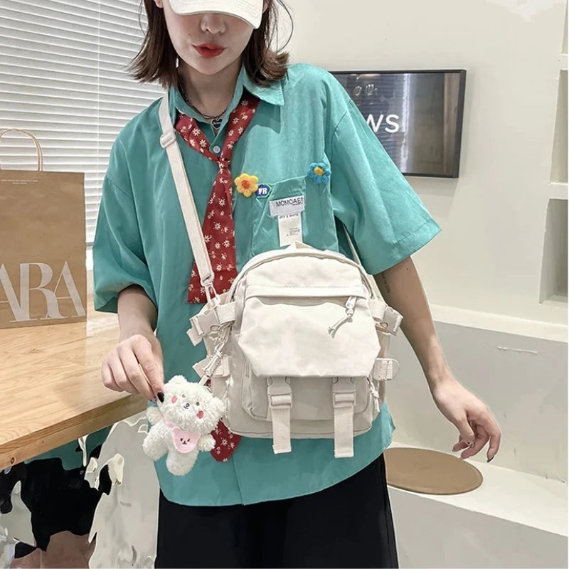 Kawaii Dream Mini Backpack πβ¨ - Cute & Functional Crossbody Bag for Girls! ππ - Pixie Quill