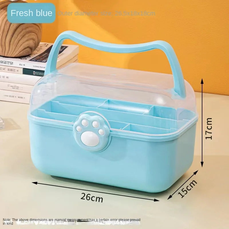 Kawaii Girls' Hair Accessory Organizer πβ¨ | Cute Headband & Hairpin Storage Box for Kids ππ