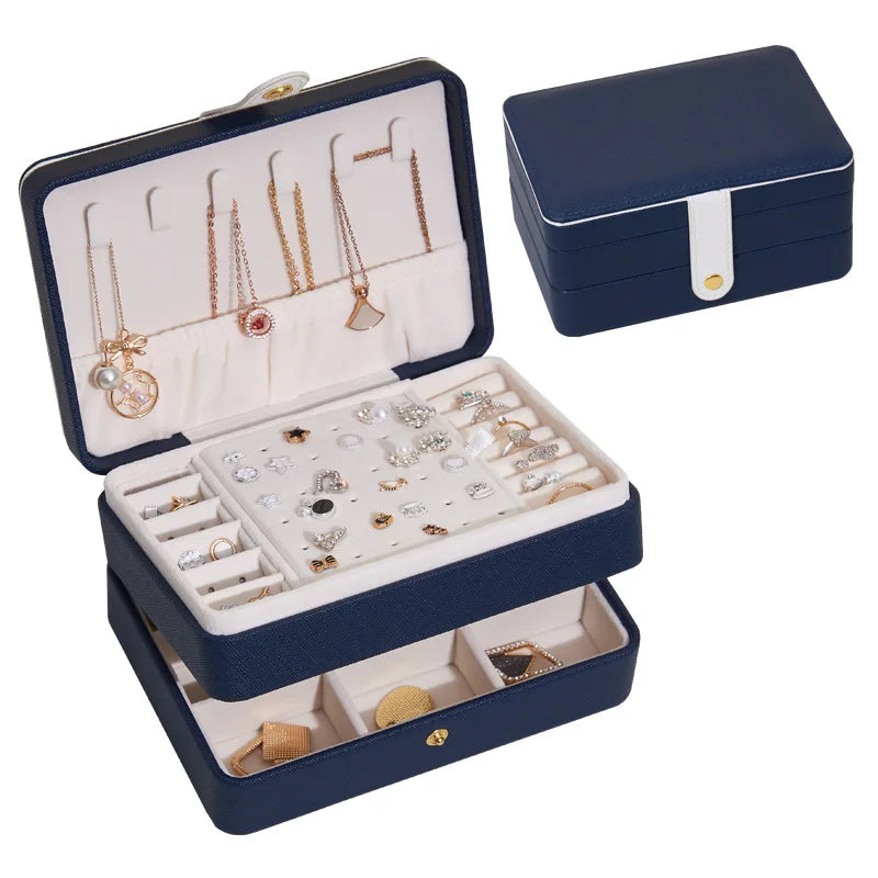 Kawaii Custom Travel Jewelry Case πΈβ¨ Adorable Bridesmaid Gift Box for Her π Perfect Mother's Day Surprise! π