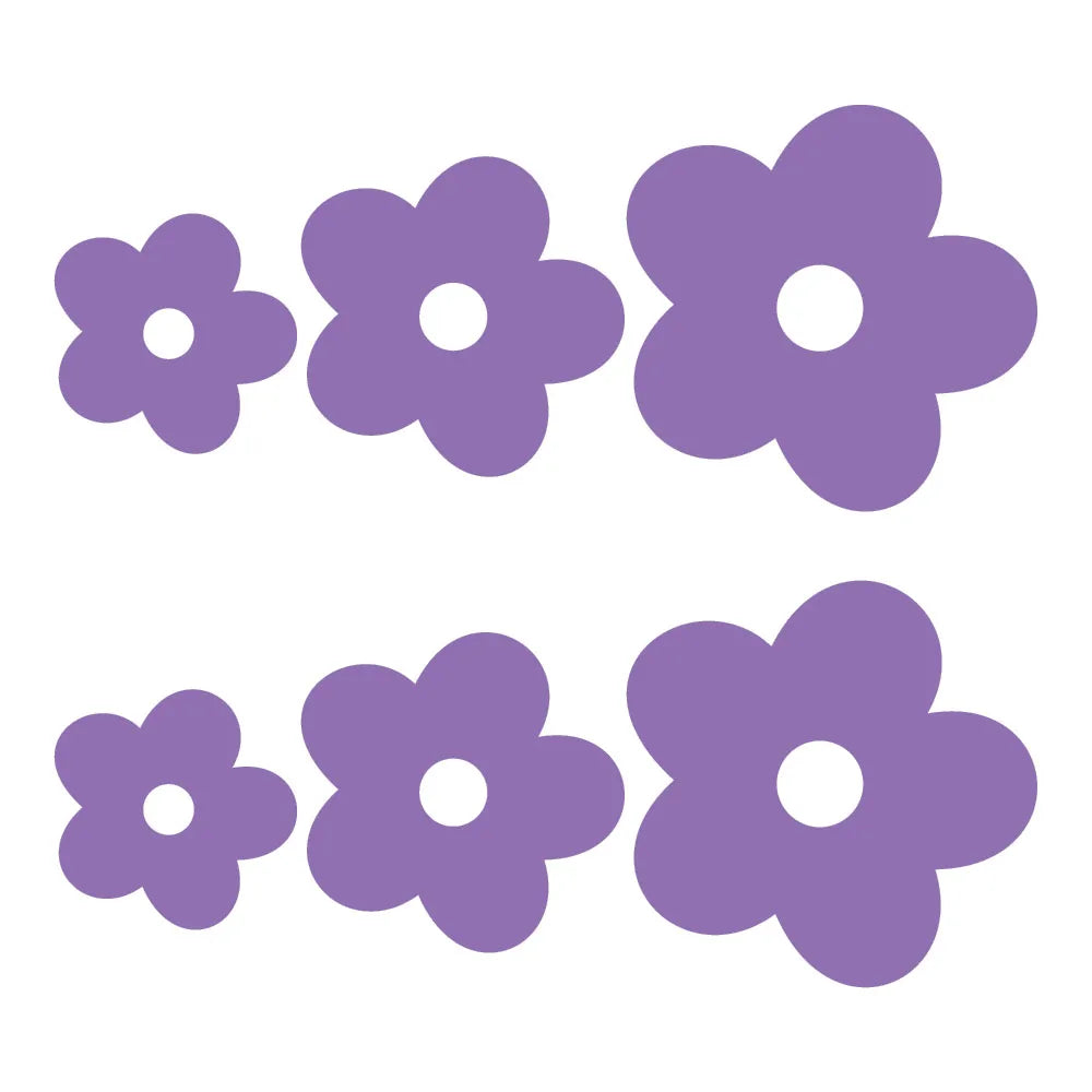 Kawaii Flower Power πΈβ¨ Cute Vinyl Decals for Car Rearview Mirror & More! ππ