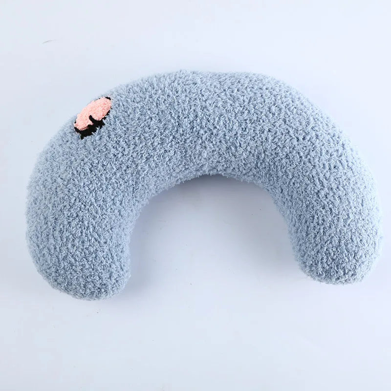 Pet Little Pillow Fashion Neck Protector Deep Sleep Puppy Kitten U-Shaped Pillow Dog Cat Headrest Sleeping Pillow Pet Supplies