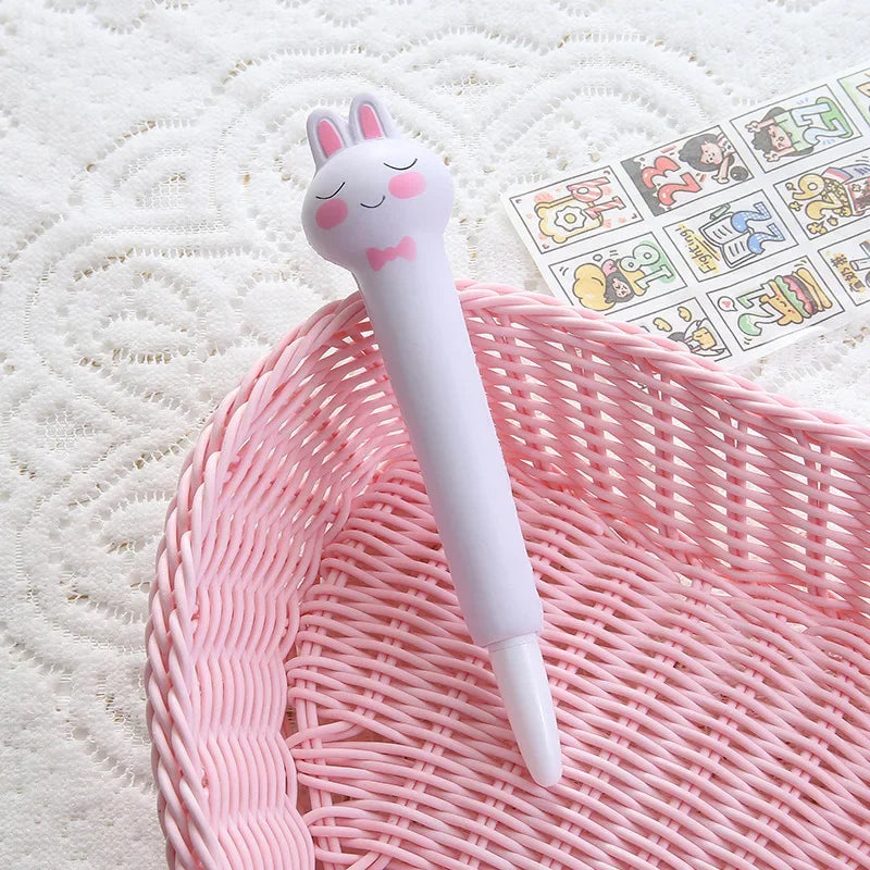 π°β¨ Adorable Rabbit Gel Pens - Squishy Foam Cuties for Bright School Days & Creative Offices! ποΈπ