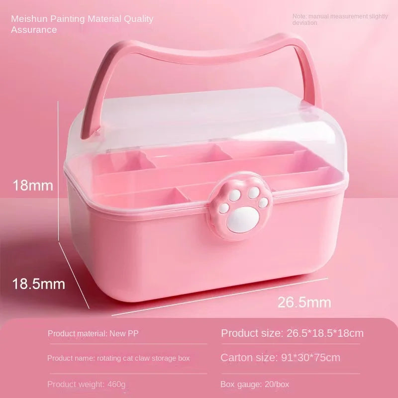 Kawaii Girls' Hair Accessory Organizer πβ¨ | Cute Headband & Hairpin Storage Box for Kids ππ