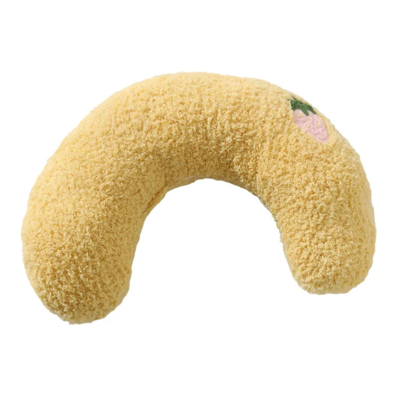 Pet Little Pillow Fashion Neck Protector Deep Sleep Puppy Kitten U-Shaped Pillow Dog Cat Headrest Sleeping Pillow Pet Supplies