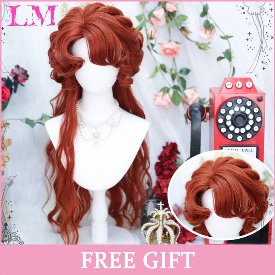 Kawaii Ombre Pink Wavy Wig πβ¨ | Heat Resistant Hair for Cosplay & Daily Fun! ππΈ