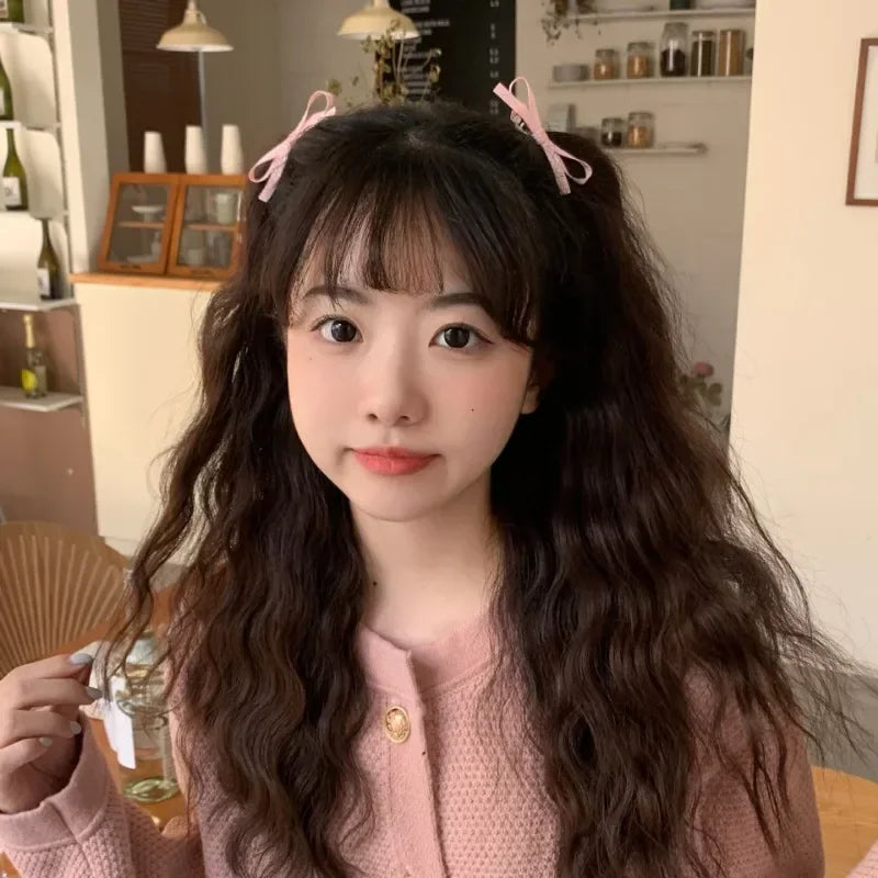 ✨Charming Bow Hair Clips 🎀 Adorable Korean Style Hairpins for Trendy Girls 🌸 Cute Barrettes for Every Occasion! 🌼