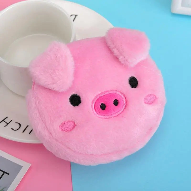 ๐๐Adorable Fruit Plush Coin Pouch - Mini Wallet for Sweeties! ๐โจ