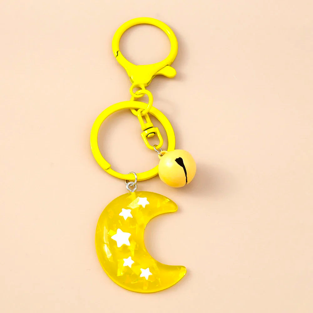 Charming Clouds Keychain Charm For Bags And Gifts With Resin Stars 🌟☁️