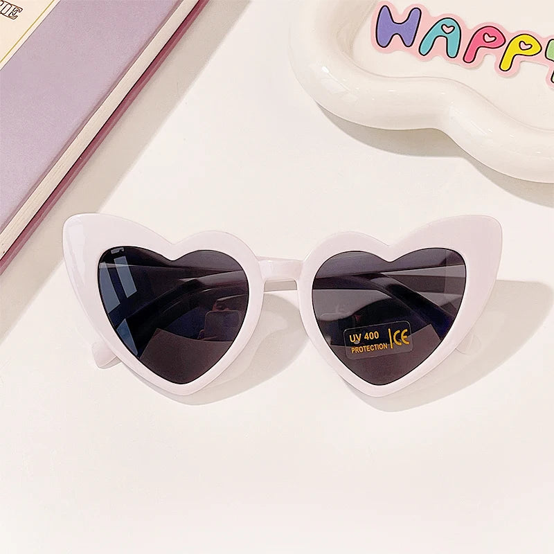 Cute Kawaii Kids' Heart-Shaped Sunflower Rabbit Ears Sunglasses πΌπ | Polarized UV400 for Little Adventurers! πΆοΈβ¨