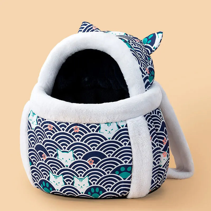 Kawaii Cat & Dog Backpack πΎβ¨ | Adorable Multifunctional Pet Carrier for Autumn & Winter ππ±