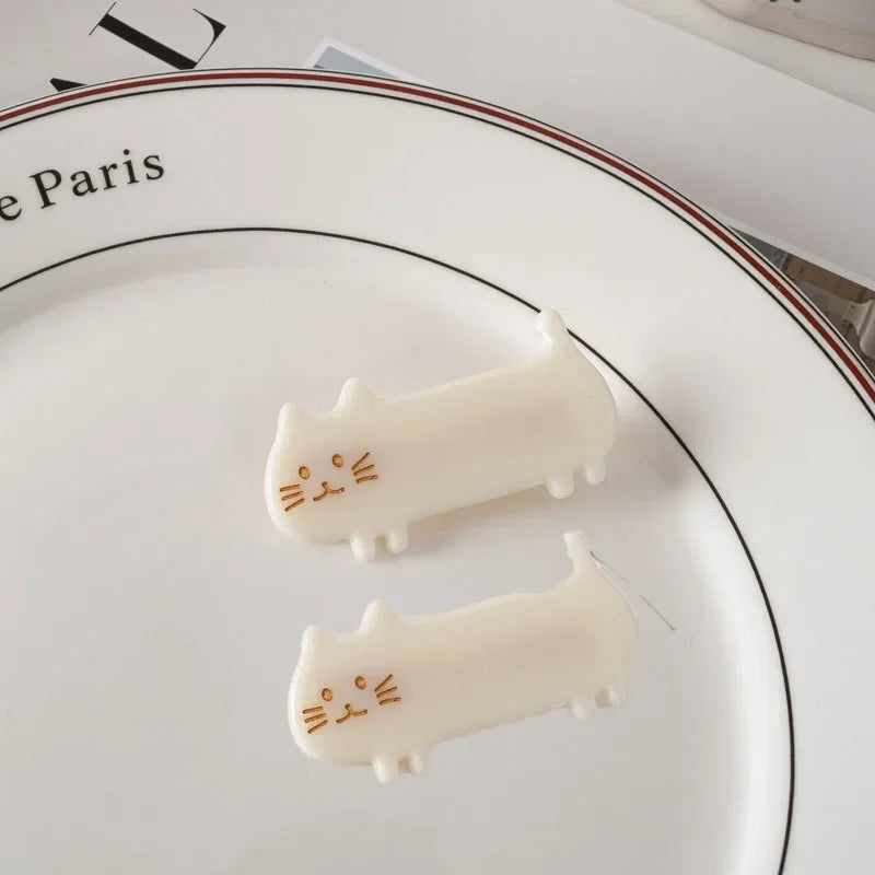 Adorable Cat Claw Clips πΎβ¨ - 2pc Hairpins for Trendy Tresses! π±π - Pixie Quill