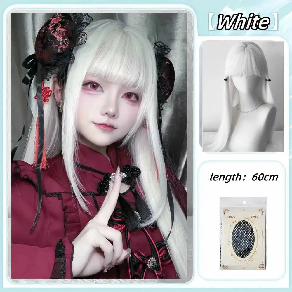 Kawaii Pink Wavy Wig πΈβ¨ | Dreamy Synthetic Cosplay Hair for School & Daily Fun! π