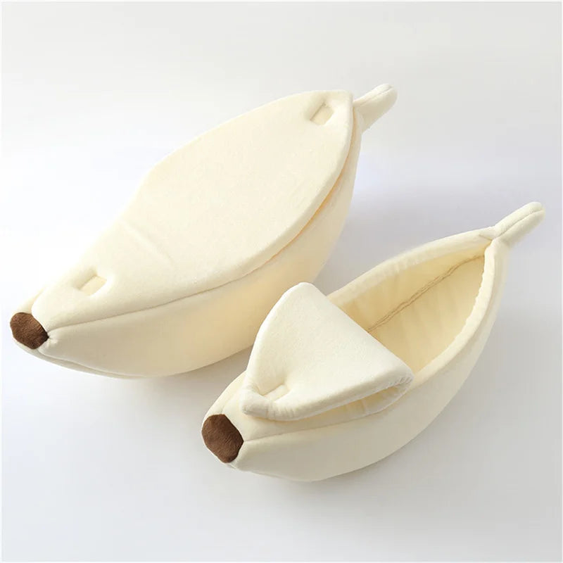 π Cozy Banana Pet Bed πΎ Cute & Comfy Nest for Cats & Dogs π