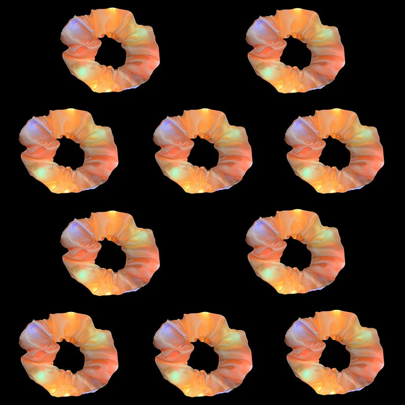 ✨ Sparkle & Shine LED Scrunchies 🎉 - Perfect Hair Accessory for Parties & Celebrations! 🌈💖