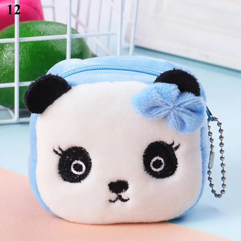 ๐๐Adorable Fruit Plush Coin Pouch - Mini Wallet for Sweeties! ๐โจ