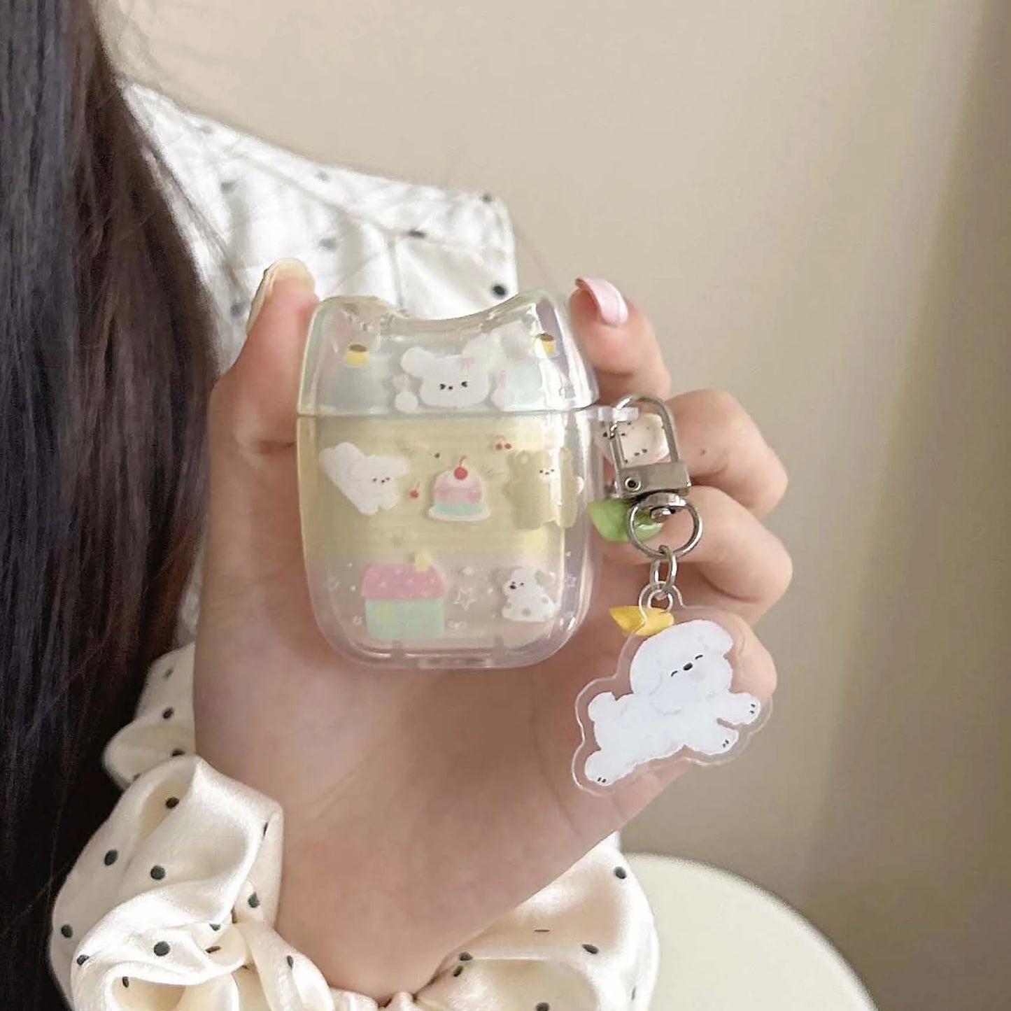 πΎ Cute Cartoon Family Earphone Case for Apple AirPods - Adorable Cat, Dog & Bear Design! π§β¨ - Pixie Quill