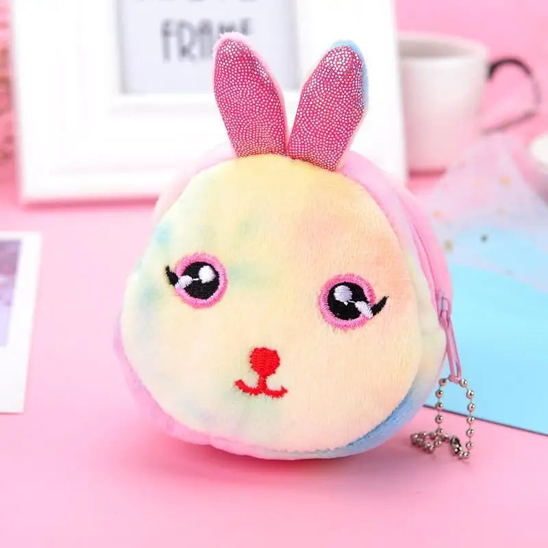 ๐๐Adorable Fruit Plush Coin Pouch - Mini Wallet for Sweeties! ๐โจ