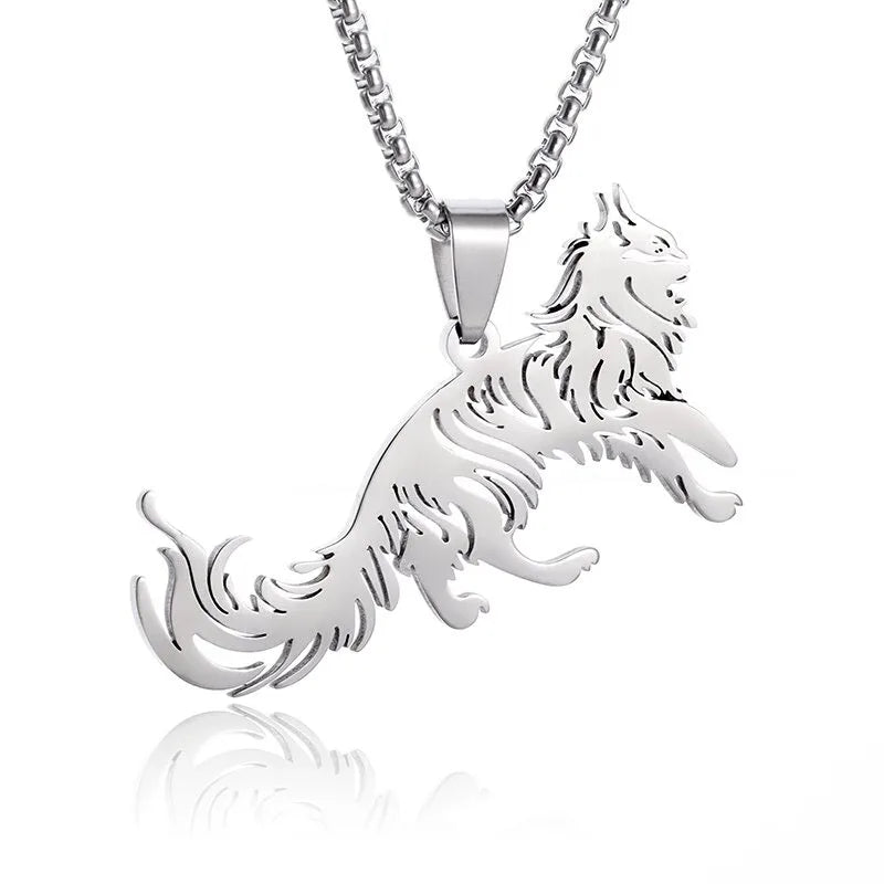 Kawaii Cat Couple Love Necklace πΎπ | Trendy Stainless Steel BFF Pendant Jewelry Gift for Friends & Lovers!
